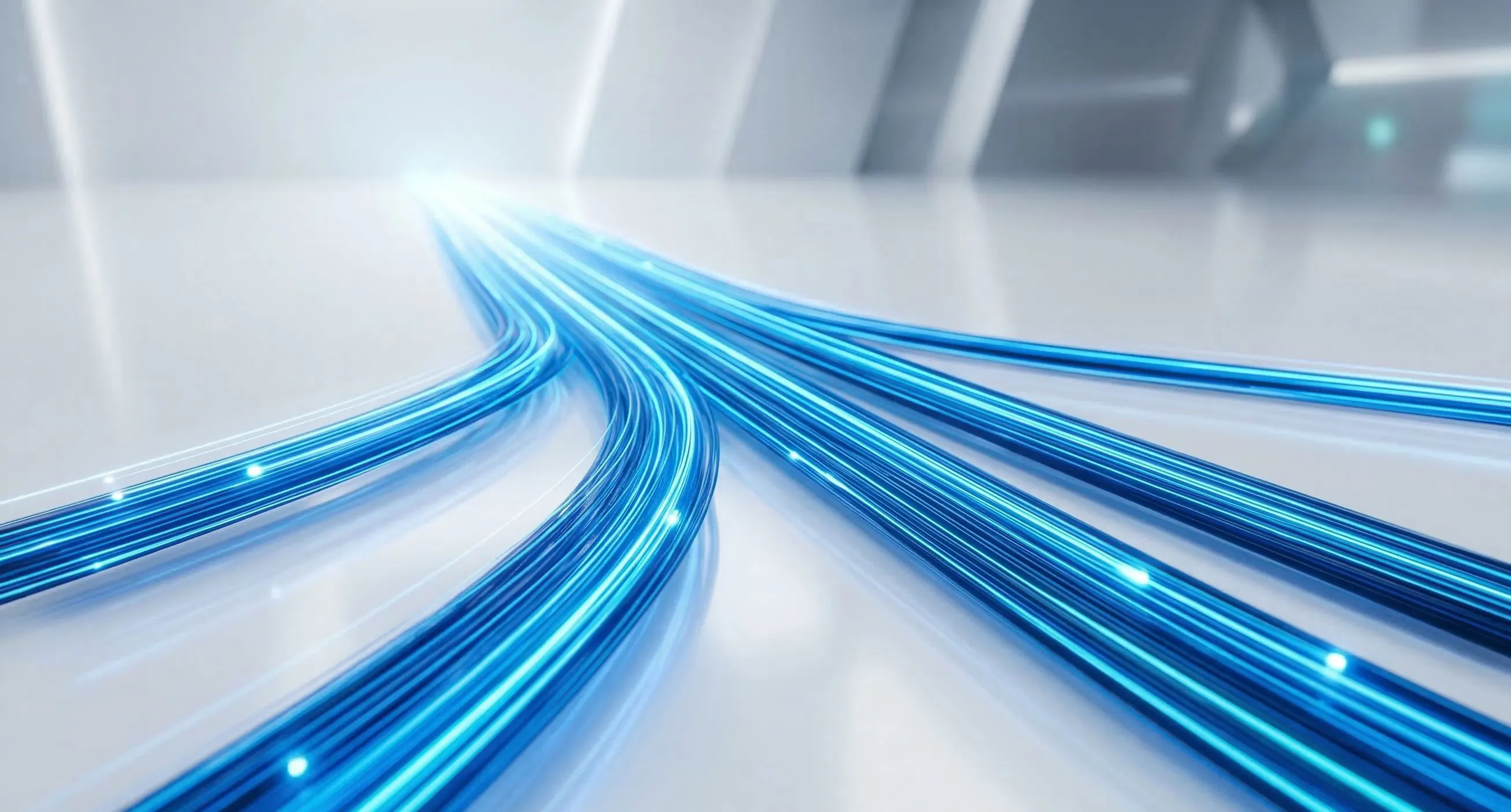 High speed digital rails representing web performance